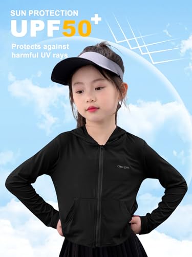 Veste anti-coup de soleil UPF50+ légère avec fermeture éclair enfant - 5