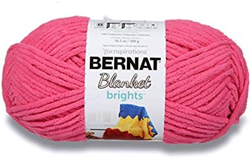 Bernat Blanket Bright Yarn, Pixie Pink