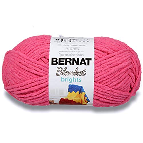 Bernat Blanket Bright Yarn, Pixie Pink #TOP4