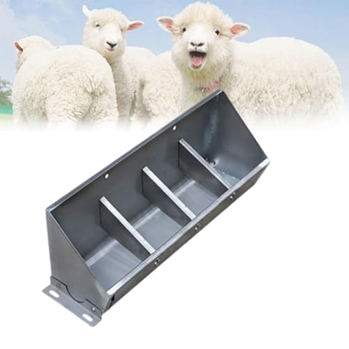 Nourrisseur pour chèvres durable en acier inoxydable de haute qualité