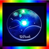 ToPanda Gaming Coaster LED Coaster (2 pcs ),1st in Market, Cup Pad Mat Group Table Game Bar Party Ga