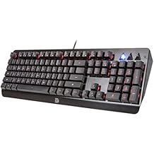Thermaltake Tt eSPORTS Challenger Edge الألومنيوم لوحة الوجه 8 الألوان LED الإضاءة الخلفية الاستجابة السريعة مفتاح مكافحة الغشاء لوحة المفاتيح KB-CHE-MBBLUS-01 ، أسود