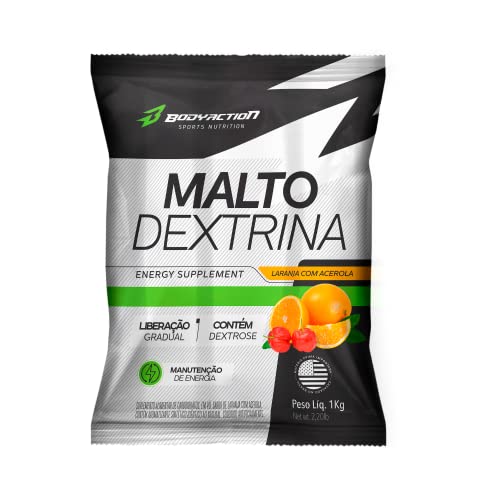 Maltodextrina 1Kg Sabor Laranja com Acerola Bodyaction