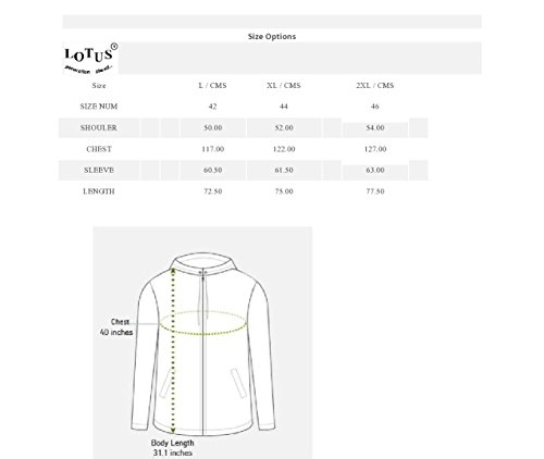 Image of Lotus Stylish Featherweight Men's Rain Suit (Reversible)