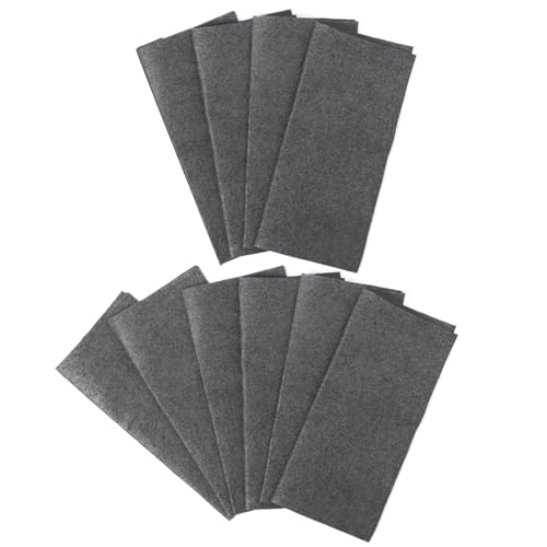 seluluory Pack De 10 Paños De Limpieza Gruesos De Ventana De Cristal Coche Paño De Microfibra Para Resultados De Limpieza De Ventanas De Vidrio Claro