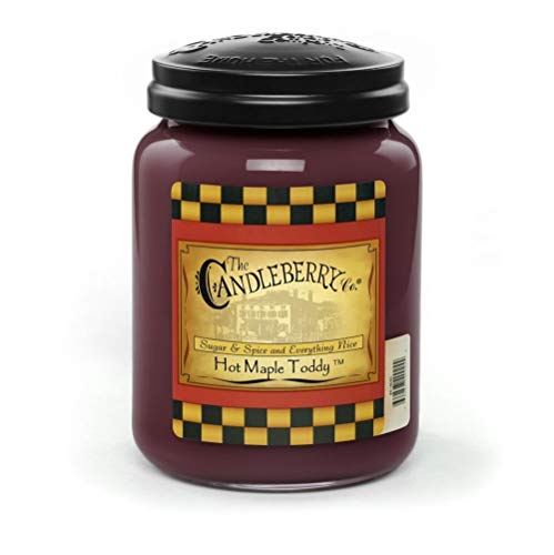 Candleberry Hot Maple Toddy Sampler - 1 Jar Candle, 1 Wax Tart And 1 Car Air Freshener #TOP2