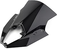 Vista 1 de GZYF Winds n Protector Deflector de viento Parabrisas Carenado de plástico negro para Kawasaki ER6F Ninja 650 EX-650 2020 21 22 2023