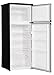 Danby DPF073C1BSLDD Designer 7.3 Cubic Feet Two Door Apartment Size Refrigerator, Steel