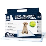 Picture of American Kennel Club Scented Puppy Training Pads with Ultra Absorbent Quick Dry Gel – 22 x 22 Pee Pads for Dogs - Grass Scented - 100 Count
