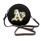 [ロニコン] 斜めがけバッグ オークランド・アスレチックス ショルダーバッグ レザーショルダーバッグ ミニバッグ 斜め掛け 肩掛け 通勤 通学 カジュアル