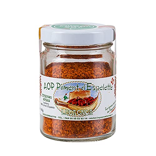 Piment d'Espelette AOP épice basque poudre rouge pour cuisine et marinade