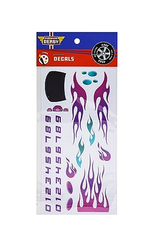 Pinewood Derby car (Decals)