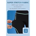 Lemorecn Wetsuit Shorts Women 2mm Super Stretch Neoprene,Women's Wetsuit Pants for Diving Surfing Swimming Snorkeling Scuba Kayaking Water Sports - Image 2