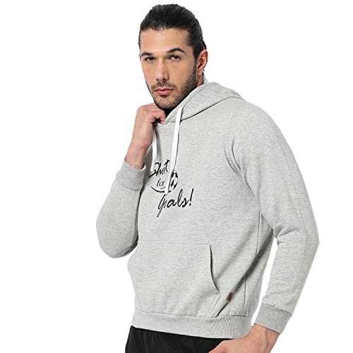 Image of CAHOOT Men's Printed Sweatshirt Regular Fit for Casual Wear | Full Sleeve | Cotton | Stylish Sweatshirt Crafted with Comfort Fit and High Performance for Everyday We