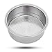 Filtro de café de acero inoxidable, canasta de filtro presurizado de doble capa de 51 mm, canasta de filtro expreso para máquina de café portafiltro(Double Cup)