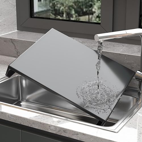 Protector de estufa de gas, acero inoxidable duradero, cubierta de seguridad de cocina resistente al calor, fácil de limpiar, se adapta a la mayoría de estufas estándar, perfecto para cocinar en casa