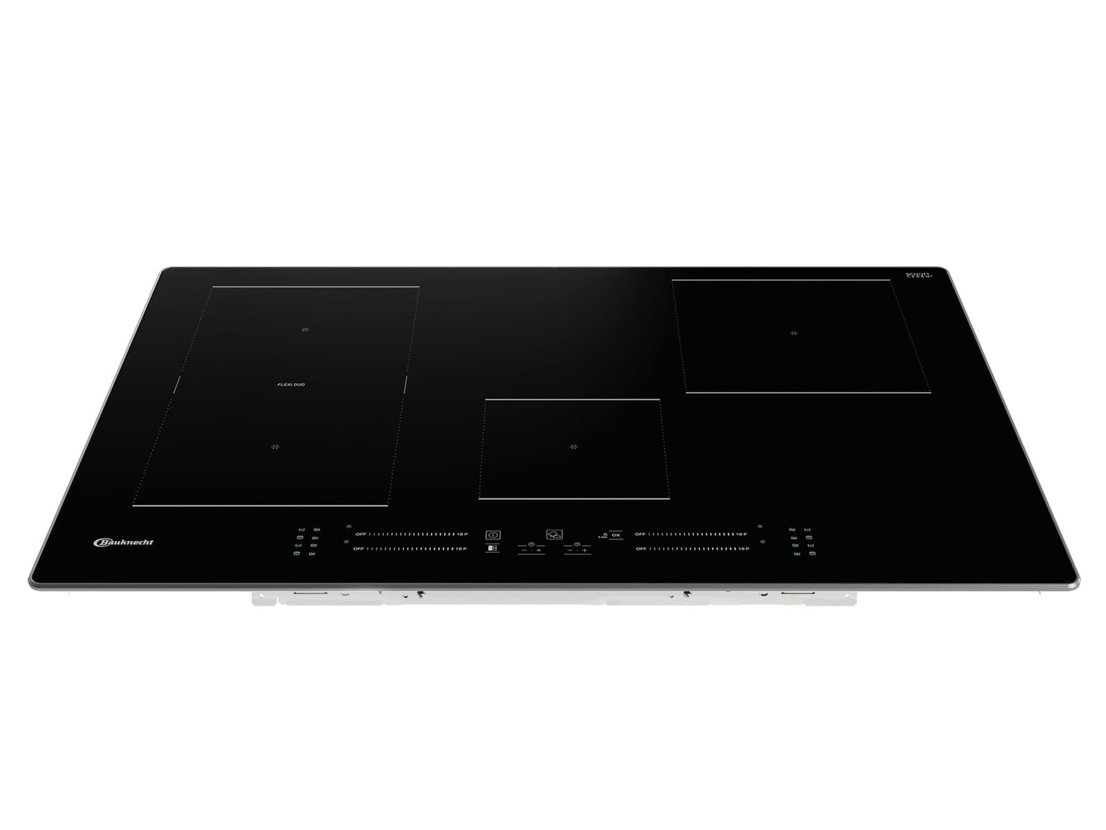 Bauknecht Induktions-Kochfeld BS 2677C AL / 77 cm/Flexi Zone/Booster/Automatik Funktionen/Timer/Schmelzstufe/Restwärmeanzeige