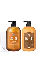 Amazon | アズマ商事 馬油シャンプー 詰め替え 1000ml×2本 | 旅美人
