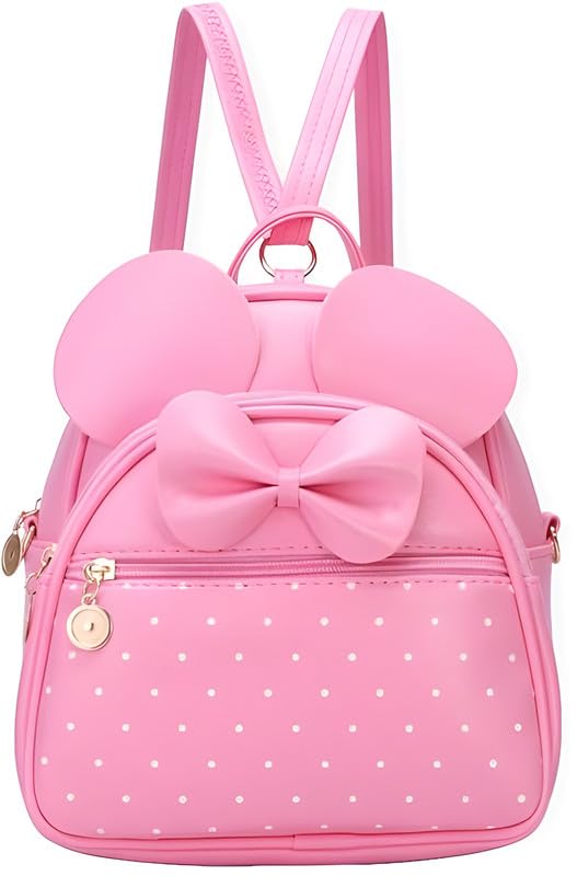 ShopyVid Polka Dots Mini Backpack for Girls/Rakhi Gifts for Sister/Rakhi Gift for Sister Kids