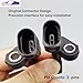 Front Rear ABS Wheel Speed Sensor Left & Right for Volkswagen VW Passat Jetta Tiguan Beetle GTI EOS Golf CC, Audi A3 TT 2006-2018, Replaces ALS467 ALS430 ALS469, Pack of 4
