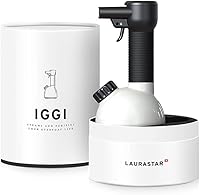 Vista 4 de Laurastar Vaporizador de mano IGGI en blanco puro: desinfecta telas y más