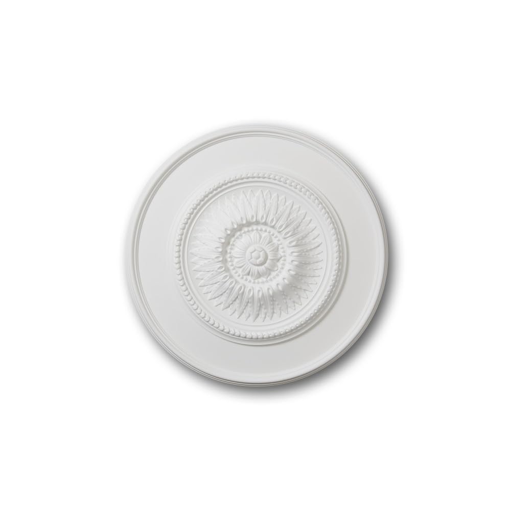 R10 ARSTYL Ceiling Rose - 43 x 600 x 600 mm - NOËL & MARQUET - a Brand of NMC - Polyurethane