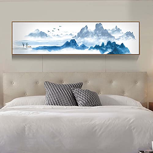 Kit Diamant Peinture Paysage d'encre 70x140cm : Le Cadeau Créatif Idéal pour Adulte
