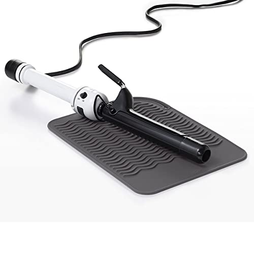 4 Pieces Heat Resistant Straightener Pad Travel Silicone Heat Resistant Mat For Flat Iron, Curling Iron,Hair Straightener,Hair Curling Wands,Hot Hair Tools #TOP3