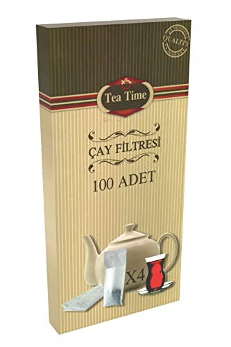 Doğadan İlaç Tea Time Çay Kahve Filtresi Kağıt Filtre L Büyük Boy (100'lü Çay Filtresi poşeti)