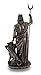 Zeckos Greek God of The Underworld Hades Bronze Finished Statue