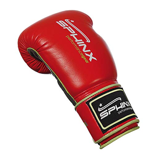 SPHINX Guanti Boxe DYNAMIC FXX PRO - TG. 10 oz - Rosso