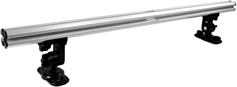 YakAttack Command Center Crossbar Size & Mounting System Options | Rail & Track Mount | Extra-Wide Kayak Rigging Bar for Accessories | Made in USA