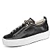 Produktbild Paul Green Damen SUPER Soft Pauls, Frauen Low-Top Sneaker,straßenschuhe,Strassenschuhe,Sportschuhe,Turnschuhe,Schwarz/Gold (Black.Gold),37 EU / 4 UK