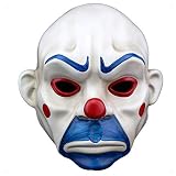 XXF Máscara de Resina Artesanal Halloween Batman Payaso Máscara de Ladrón,como se Muestra,27cm * 24.5cm