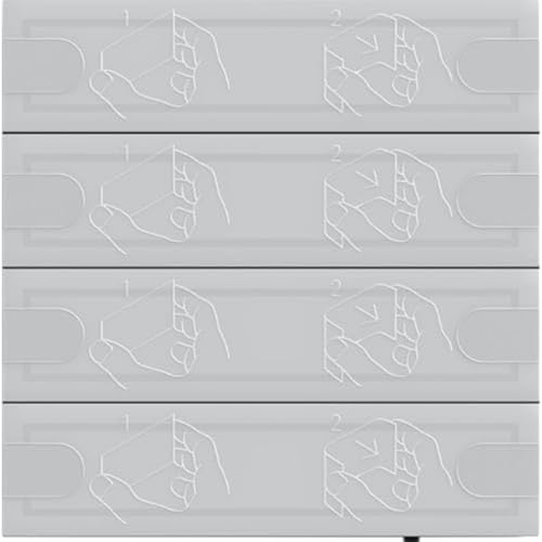 Gira KNX Tastsensor 4 Komfort anthrazit 4fach commutateur domotique haut de gamme