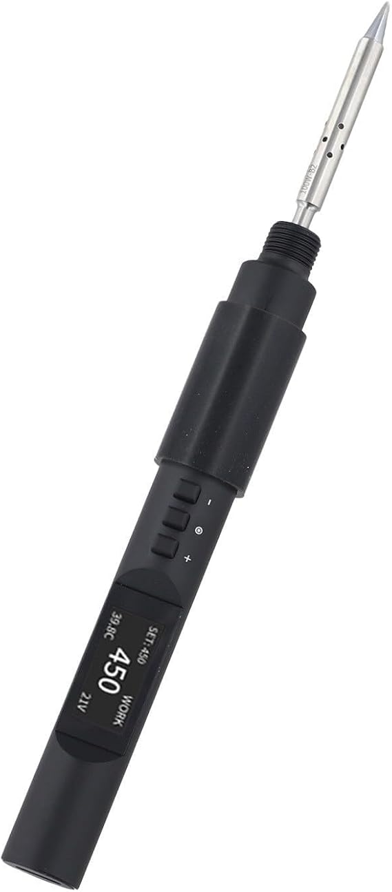 Advanced Technology TS101PTS200 Soldering Iron with Display for T12 and For PINE64 with Energy Saving Features