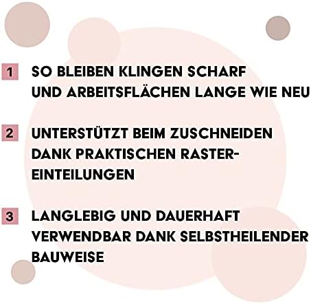 MAXKO Cutting Mat 90 x 60 cm, Blue, self-Healing, Metric Division/Cutting mat/Desk mat/ A1/ 90x60/ Angle 15° - Blades Remain Sharp and Work Surfaces are Protected