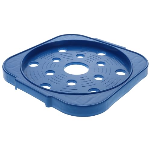 Bandeja para DepóSito De Gas Bandeja de Soporte móvil for Botella de Gas con Ruedas, útil Soporte for Tanque de propano, práctico Soporte for Cilindro de Almacenamiento(32.50X30.50X7.00CM)
