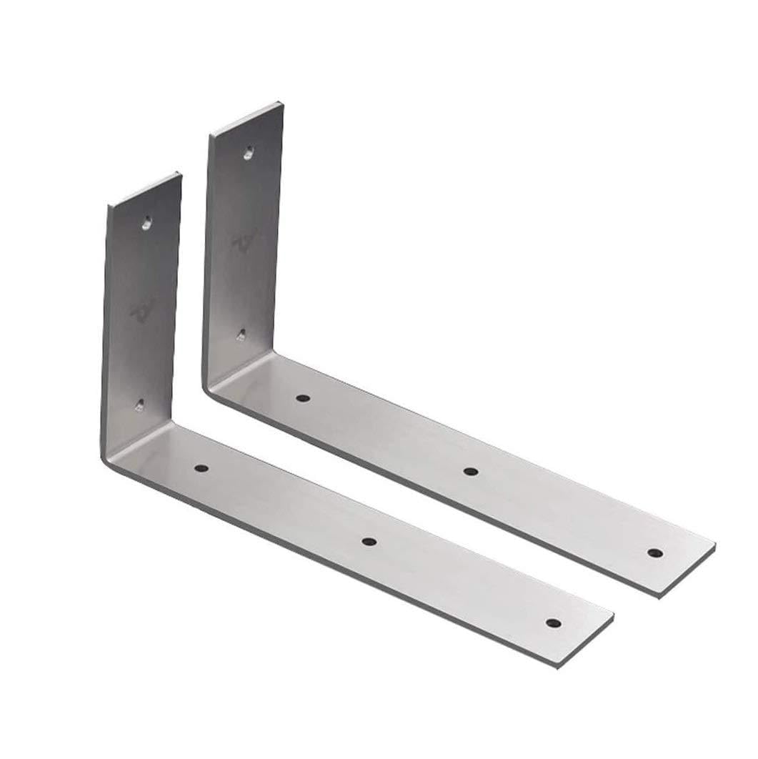 NGDFGR Kdlk Wall Shelf Brackets Supports Heavy Duty Metal Shelf Brackets L Wall Mounted Shelve Bracket, Decorative Corner Brace Angle Bracket, Heavy Duty Load 120Ibs,5inch(12.5cm)