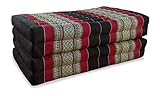 Klappmatratzen aus Kapok eigenen sich bestens zum Relaxen: Sie sind ideal als Gästebett, Entspannungsmatte, Yogamatte oder als praktische Ablage verwendbar