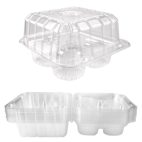 WebstaurantStore Clear Cupcake Containers (4-cup)