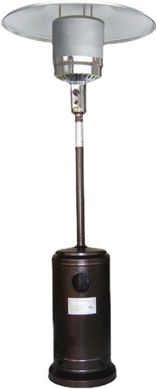 Outdoor Patio Heaters with Wheels Heaters Umbrella Mobile Ceramic Gas Heaters for Commercial and Residential Porcelain