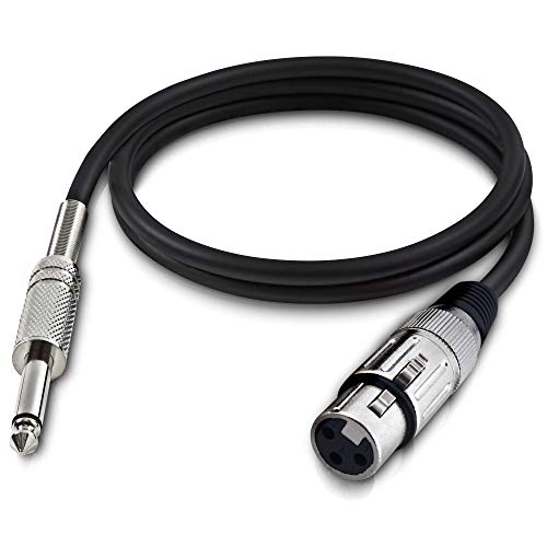 Cabo Para Microfone Xlr(F) X P10, Hayonik, Preto, 10M