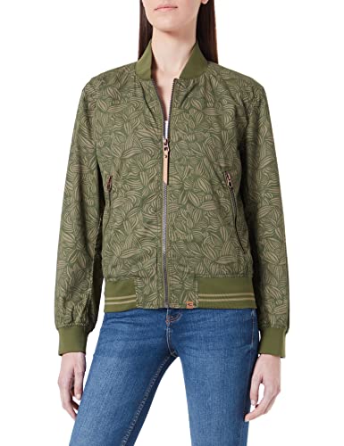 Camel Active Womenswear Damen Jacke 330175/7F40, Khaki, 36