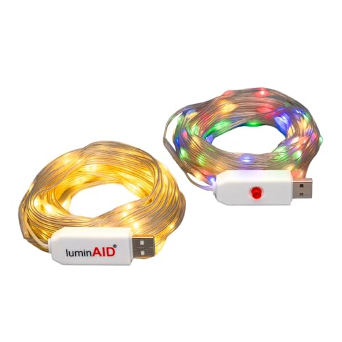 LuminAID-USB-String-LED-Lights-with-Phone-Charger-32-ft-2-Pack LuminAID USB String LED Lights with Phone Charger, 32 ft (2 Pack) - Image 1