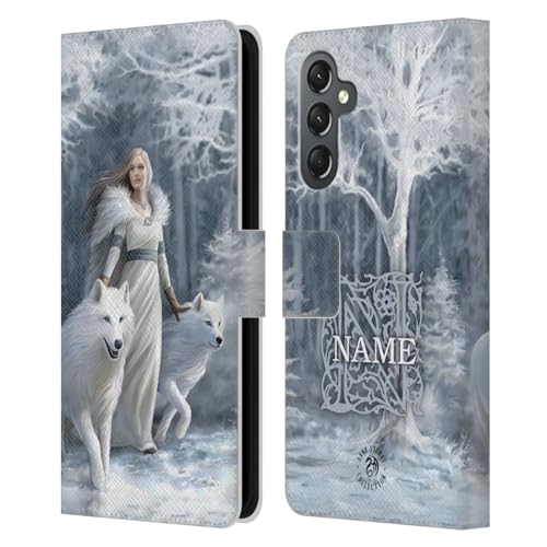 Housse cuir Samsung Galaxy A25 5G Anne Stokes étui portefeuille pour vos sorties