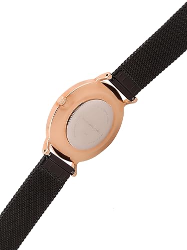 Image of French Connection Black Dial Analog Watch for Women -FCC01BM