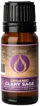 Ecodrop Pain Relief Essential Oil Blend - 10ml Bottle | Therapeutic Grade Peppermint, Wintergreen, Eucalyptus, Camphor & German Chamomile | Relaxing Massage & Diffuser Aromatherapy Essential Oils