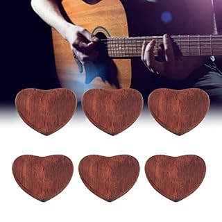 Accessoires d’instruments de musique, sans bavure, confortable à tenir, médiator en bois massif pour groupe - Les Beatles, Paul McCartney, John Lennon, RIngo Starr, George Harrison Accessoires d'instruments de musique, sans bavure, confortable à tenir, médiator en bois massif pour groupe – Image 2