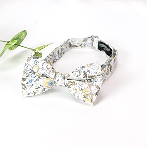 Image of Spring Notion Boys' 4-Piece Floral Suspenders Outfit